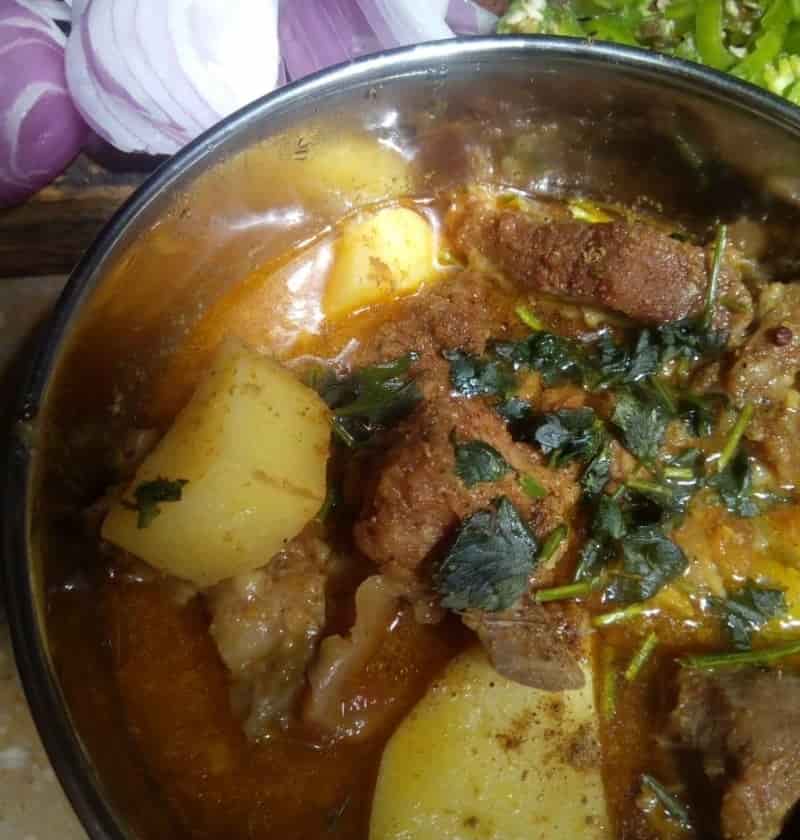 Mutton Potato Curry Aloo Gosht Ka Salan Recipool